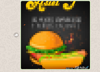 How to download videos, photos and audios from WhatsApp Web on Windows by opening the file step 2